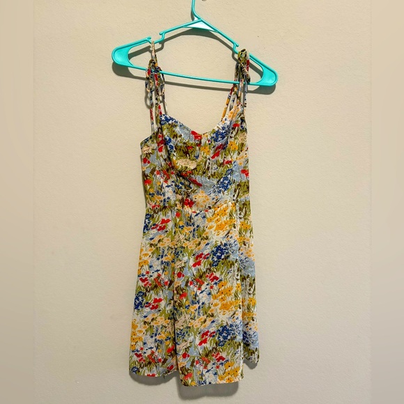 Reformation Nadira mini dress in countryside print - Picture 2 of 5